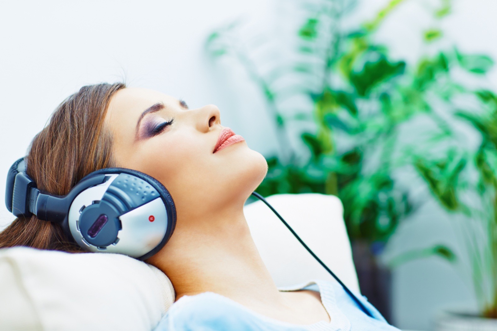 A woman resting while sedated