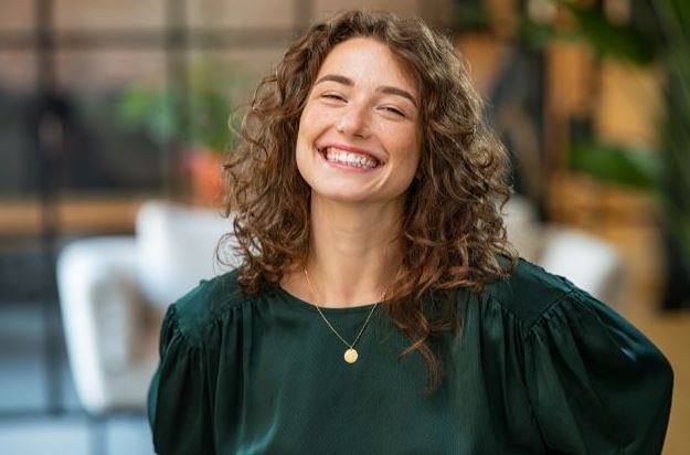 Smiling woman